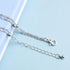 Boho Layered Pearl Anklet Silver Heartbeat Ankle Bracelet Love Heart Anklet Chain Beach Satellite Anklets Beaded Foot Chain Jewelry for Women and ...