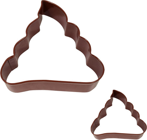R&M Poop Cookie Cutter, 2 Piece Gift Set. 3.5" Standard and 2' Mini...