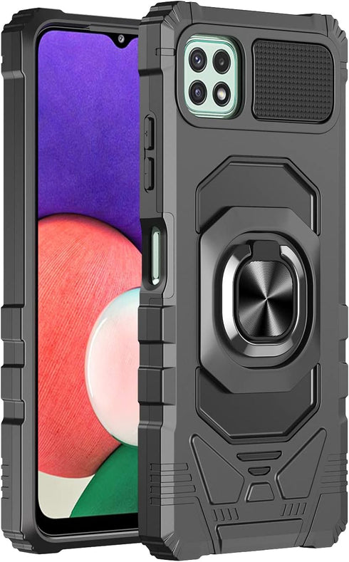 Ailiber for Celero 5G Case Boost Mobile, Wingtech Celero 5G Case with Screen Protector, Ring Kickstand for Magnetic Car Mount, Heavy Duty Shockpro...