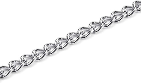 Mogoko Stainless Steel Dog Choke Chain Collar, Puppy Metal P Chain Slip Collar Pet Training Walking Choker(2.0mm;14.0 Inch)...