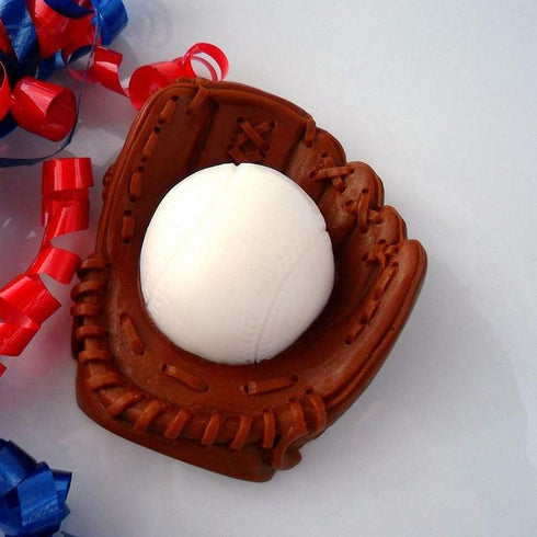 2Pcs/Set Baseball Fondant Mold for Cake Cupcake Decorating, Baseball Softball Glove Silicone Chocolate Candy Sugar Paste Mold, Sport Themed Party ...