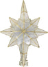 Kurt Adler UL0214/C 10-Light Capiz Star of Bethlehem Clear Treetop...