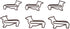 100 Count Dog Corgi Shaped Paper Clips Great for Paper Clip Collectors or Office Gift - Comes in Round Tin with Lid and Gift Box - Brown...