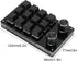 12 Key Mini Keyboard One Handed Mechanical Gaming Keyboard, Multifunctional Shortcut Programmable Macro Keyboard with Button for Vista Macos (Blac...