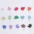 4mm / 0.16'' Tiny Round Buttons, Mini Doll Buttons, in 15 Colors, Micro Mini Buttons, Perfect for Doll Clothes (10PCS)...