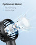 Gaiatop Mini Portable Fan, 3 Speed Powerful Handheld Fan, 2000mAh Battery Operated Cute Design Personal Small Fan, USB Rechargeable Makeup Eyelash...