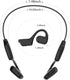 Open Ear Headphones, 16.2mm Dynamic Speaker Air Conduction Wireless Headphones Bluetooth 5.3 Wireless Earbuds with Premium Sound, Sweat Resistant ...