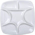 MEEDEN 7-Well Square White Ceramic Artist Paint Palette for Watercolor Gouache Acrylic Oil Painting, 5-4/5-Inch...