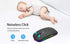 Wireless Bluetooth Mouse,LED Rechargeable Laptop Mouse .Portable Office Computer Mice use(BT5.2 and USB 2.4G) Dual Mode Connection,Silent,Slim,for...