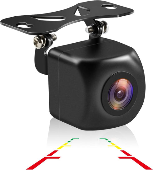 Backup Camera, HD Star Light Night Vision IP69K Level Waterproof Back Up Camera 140 Degree Wide Angle Rear View Reverse Camera Universal for Vehic...