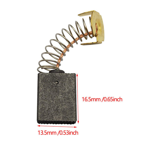 30Pcs Motor Carbon Brush 6.5x13.5x16.5mm Angle Grinder Carbon Brushes 153A Replacement Generic Electric Motor Power Tool Part...