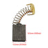 30Pcs Motor Carbon Brush 6.5x13.5x16.5mm Angle Grinder Carbon Brushes 153A Replacement Generic Electric Motor Power Tool Part...