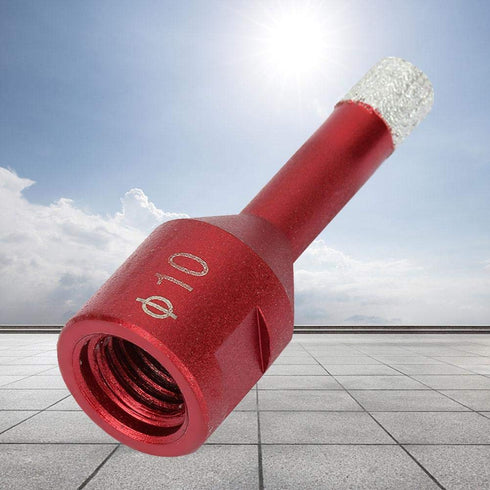 M14 Drill Bit Professional Core Drill Bits Vacuum Brazed Drill Hole Saw Cutter Tool for Ceramic Tile Glass(10mm)...