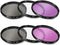 55mm and 58mm Multi-Coated 3 Piece Filter Kit (UV-CPL-FLD) for Nikon D3500, D5600, D3400 DSLR Camera with Nikon 18-55mm f/3.5-5.6G VR AF-P DX and ...