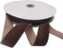 Nylon Velvet Ribbon Single Faced,1 Inch X 25Yards Spool (Brown)...