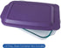 Replacement Lid Cover for Pyrex 3 QT Glass Baking Dish Caserole Container 233-PC (Purple)...
