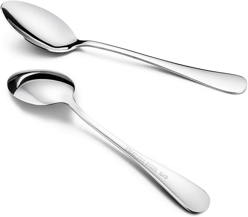 12-Pieces Teaspoons, HaWare Stainless Steel 6.7 Inches Small Spoons for Dessert Coffee, Classic Elegant Design, Mirror Polished, Dishwasher Safe...
