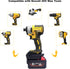 ML18DL Battery Adapter Compatible with Dewalt 20V Cordless Tools, Adapter Compatible with Milwaukee 18V M18 Battery to Replacement for Dewalt 20V ...