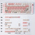 Pink Keycaps PBT MOA Profile Cute Pig Custom Keyboard Keycaps DYE-SUB 131 Keys Set for Cherry MX Switches Alice Mechanical Keyboard...