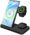 MMOBIEL Wireless Charging Station for Samsung – 3 in 1 Wireless Charger Stand for MagSafe Samsung Galaxy S24 / S23 / S22 Series, Galaxy Watch 6/5 ...