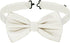Bow Ties for Men, Men’s Pre-Tie Bow Tie Satin Silk Adjustable Bow Tie Cufflinks Hanky Sets With Gift Box...