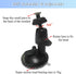 Windshield Suction Cup Bracket Mount for 7 9 10.1 10.36 Inch Monitor Display, Fix The Monitor on Windshield Dash Board, Metal-Made, Adjustable Str...