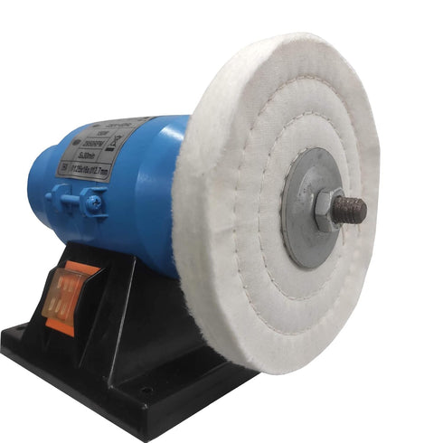 6PC 6 Inch Stainless Steel Polishing Buffing Wheel Kit for Bench Grinder,kit with Each 1PC 1/2 Inch Arbor Hole Sisal/Denim/Cotton Wheel and Each 1...