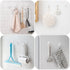 HangerSpace Suction Cup Hooks, Upgrade 1.77 Inches Clear PVC Window Suction Cups with Metal Hooks Removable Small Suction Cups for Glass Kitchen B...