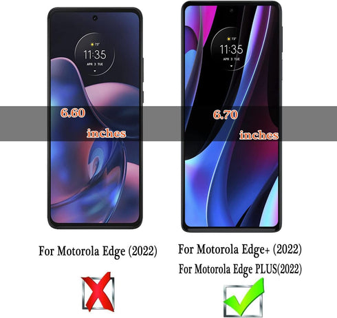 beukei (3 Pack) Compatible for for Motorola Edge+ / Plus (2022 Model Only) / Motorola Edge Plus 5G UW 2022 Screen Protector Tempered Glass, (6.7 i...