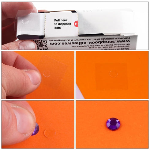 Scrapbook Adhesives by 3L 1304 Double Sided Adhesive Dots Dodz, Mini...