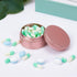Portable Pill Box Pill Case Daily - Waterproof Single Metal Pill Container for Pocket Purse, Aluminium Alloy Round Daily Medicine Organizer to Hol...