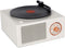 Old Fashioned Classic Style Bluetooth Speaker Cute White Look Creative Vinyl Record Player Gift for Girls Bass Enhancement Loud Volume Black Glue ...