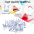 WANDIC 100 Pcs Origami Paper Cranes, Handmade Folded Origami Paper Crane String Garland for Wedding Party Backdrop Home Decoration, White...