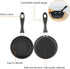 GOWENIC Egg Mini Frying Pan, Black 12cm Mini Household Egg Pan, Household Small Kitchen Cooker, for Frying Eggs...