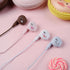 QearFun Donut Earbuds for Kids, Cute Earbud & in-Ear Headphones Wired Gift for School Girls and Boys with Microphone and Lovely Earphones Storage ...