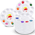 Hulameda 10pcs Paint Tray Palettes,Plastic Round Pallet for Kids or Pupils to Painting, DIY Craft at Home, Kindergarten or School...