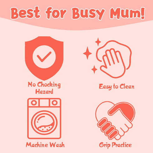 Babygoal Pacifier Clips, 6 Pack Pacifier Holder for Boys and Girls Fits Most Pacifier Styles & Baby Toys and Baby Gift 6MP10...