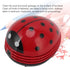 Mini Desktop Vacuum Cleaner Cartoon Ladybug Sweeper Handheld Vacuum Paper Portable Ladybird Shape for Cute Red Red Ladybird Handheld Vacuums...