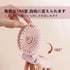 Handheld Fan, Portable Neck Fan, Folding fan,Attachment aromatherapy function 3 Speed Fan USB Rechargeable Fan Cute Design Fan for Stylish Kids Gi...
