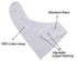 Maiwa Black White Cotton Bandana Snap Drool Bibs for Baby Girls Boys for Drooling eating Teething for 12 Pack...
