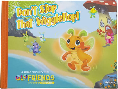 Playskool Glo Friends — Book with Glowing Social Emotional Learning Toy — Storytime with Wigglebug — for Ages 2+...