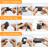 Key Finder Locator,Key Tracker,RF Item Tag Beeper Alarm Tracking Device with 1 Transmitter and 4 Receivers,Easy to Use,Find My Car Keys,Wallet,TV ...
