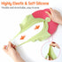 Baby Shower Cap Bathing Protection Silicone Adjustable Foldable Hair Washing Hat Shampoo Cap for Baby Toddler Kid Portable (Pink)...