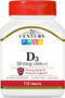 21st Century D3 2000 IU Tablets, 110 Count...