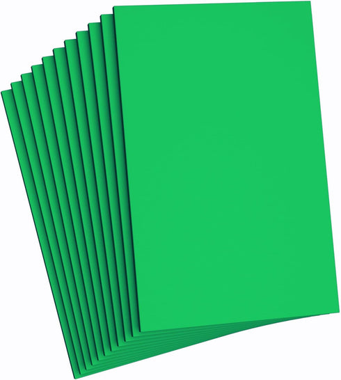 Do²ping Dark Green Foam Sheets Crafts, 8.5x5.5 Inch Eva Craft Foam Paper for Crafts Project Classroom Scrapbook DIY Cosplay (Dark Green-10 Sheets)...