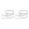 2pcs Film Flexible Ruler 50cm 0.1mm Scale with R Angle & Width Lines PET Plastic Folding Straight Ruler Calibration Soft Ruler Measuring Tool for ...