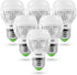 SANSI 60W Equivalent LED Light Bulbs, 22-Year Lifetime,6 Pack 900 Lumens Light Bulb with Ceramic Technology,5000K Daylight Non-Dimmable, E26, A15,...