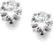 Mariell Cubic Zirconia Crystal Wedding Clip On Stud Earrings for Women, 2 Carat CZ Jewelry For Brides...