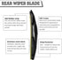 Rear Wiper Arm Blade Nut Set Replacement for Subaru Crosstrek 2013-2017, XV Crosstrek Impreza 2012-2015,Rear Wiper Cover Accessories Assembly,Back...