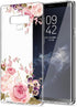 Case for Galaxy Note 9, Slim Shockproof Clear Soft Flexible TPU Phone Protective Case Cover for Samsung Galaxy Note 9 (Rose Flower)...
